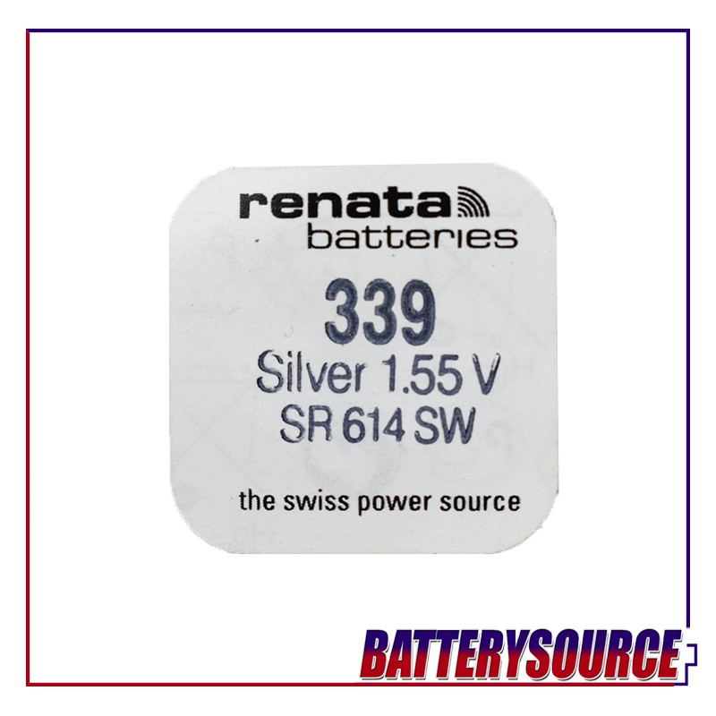 Renata SR-614 1.55V Silver Oxide Button 