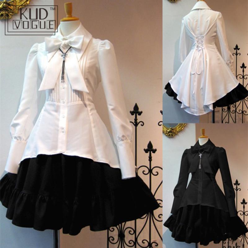 Dainzuy Womens Gothic Victorian Lolita Dress Fashion Square Collar Velvet Halloween Witch Party Dress 