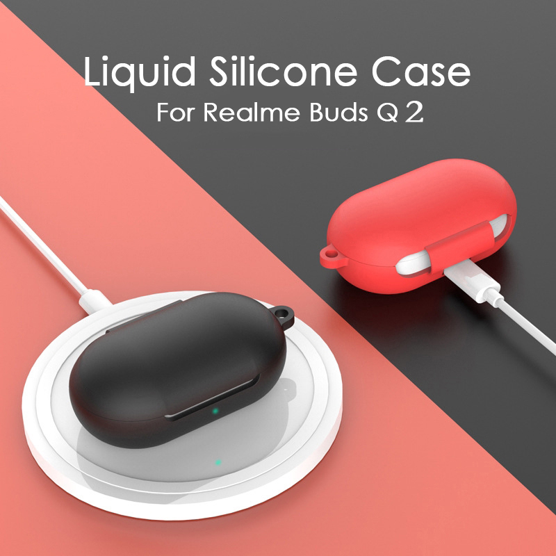For Realme Buds Q2 Case Wireless Bluetooth Headset Charging Box