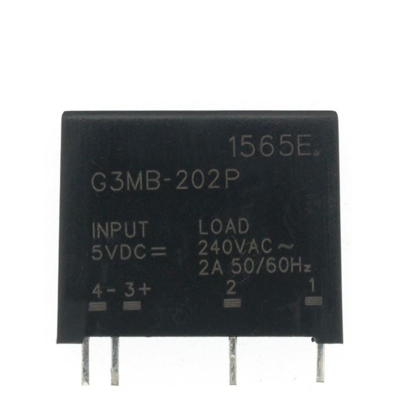 Solid state relay G3MB202P5VDC G3MB202P5V G3MB202P DCAC PCB SSR