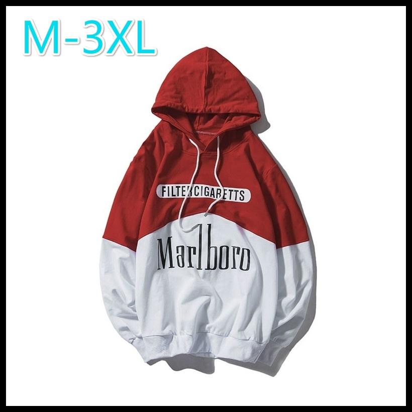 marlboro hoodie red