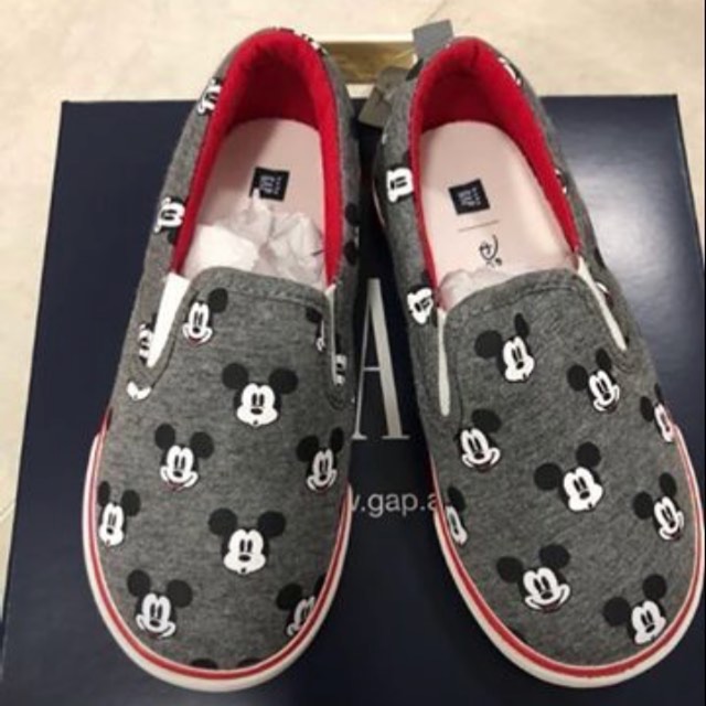 mickey mouse slip on
