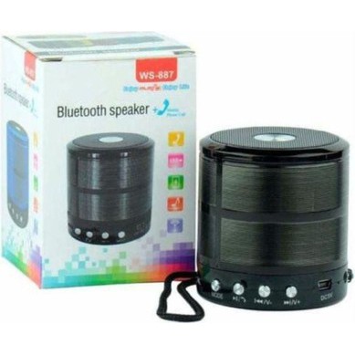 bluetooth speaker ws 887 battery charging time