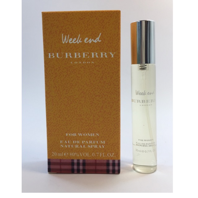 My Burberry Week End For Women Travel Size 20ml Shopee Philippines