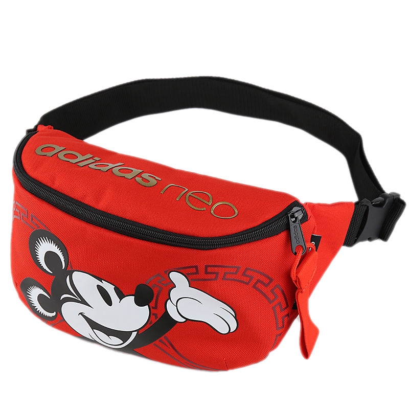 adidas red waist bag