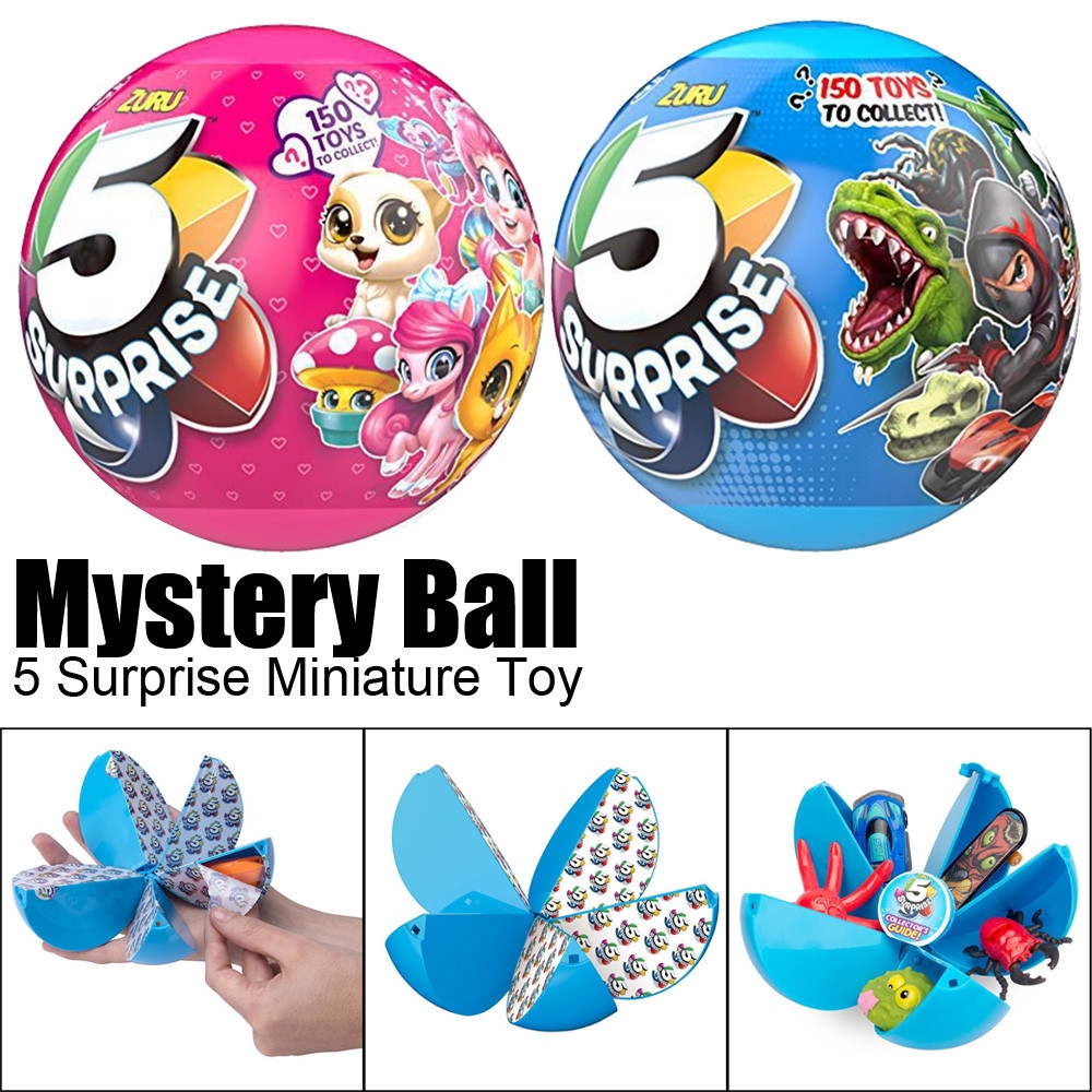 5 surprise toys