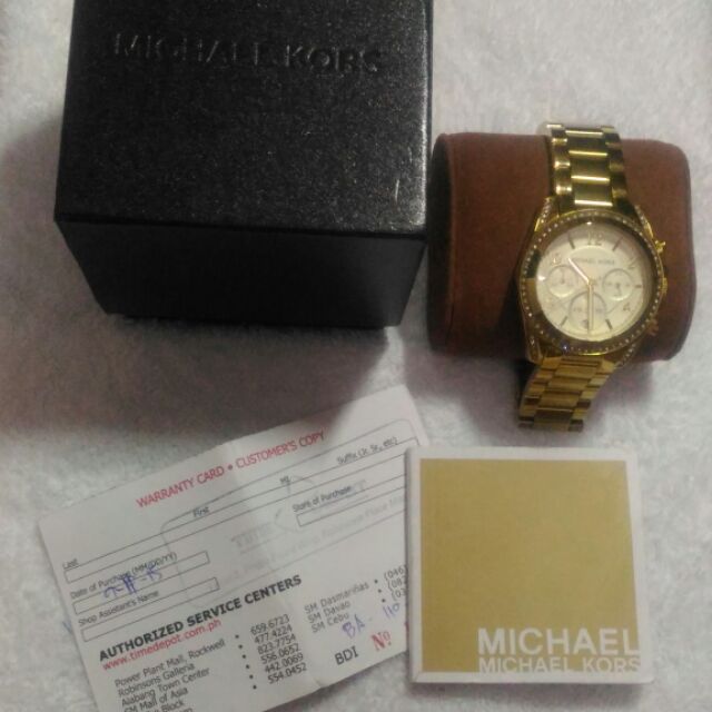 used michael kors watch