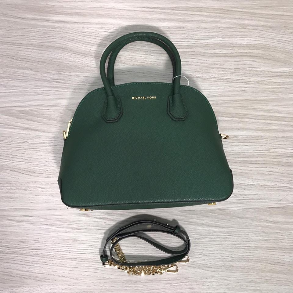 michael kors large dome satchel