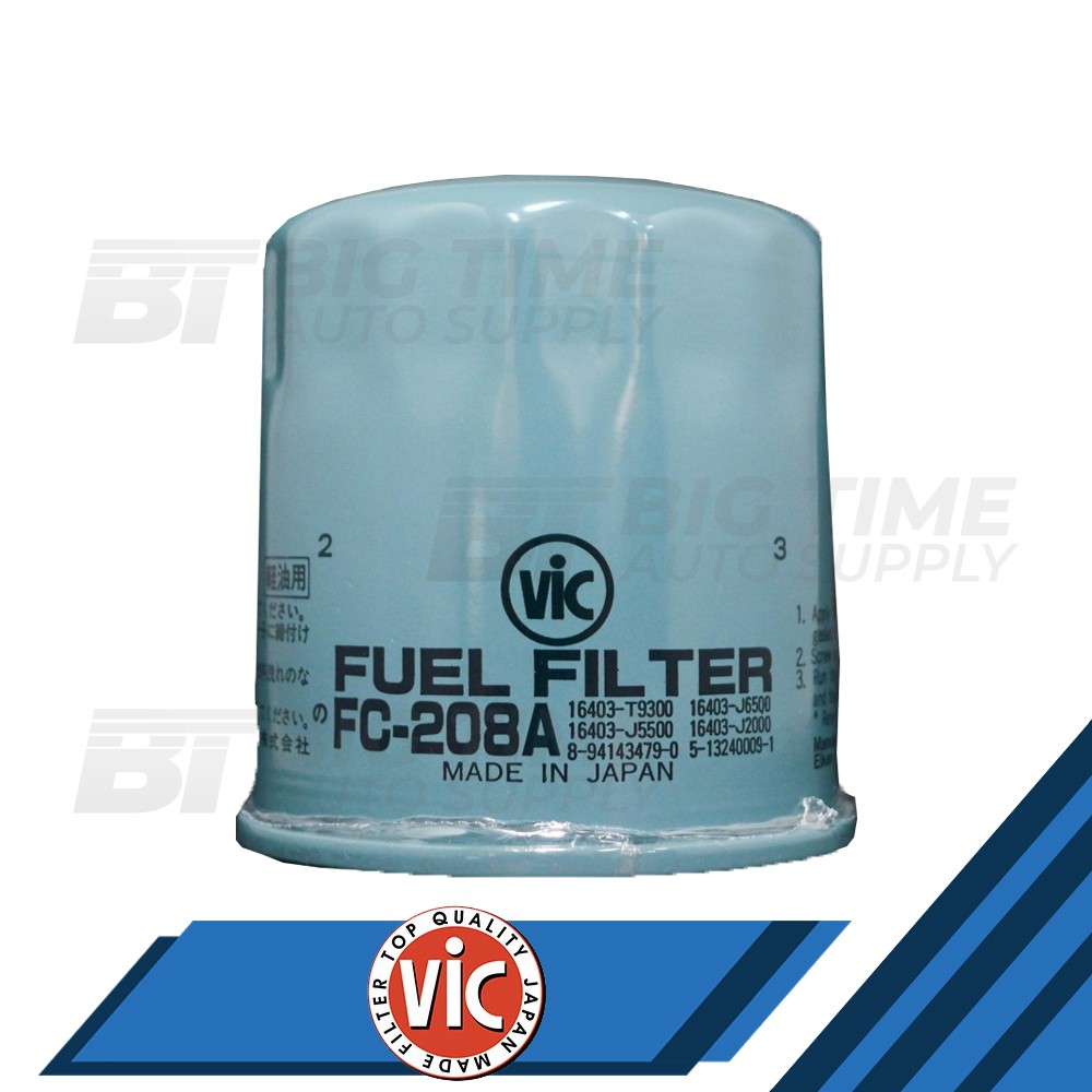 VIC Fuel Filter Isuzu Hilander 4JA1 19972001; Sportivo 4JA1 20032016