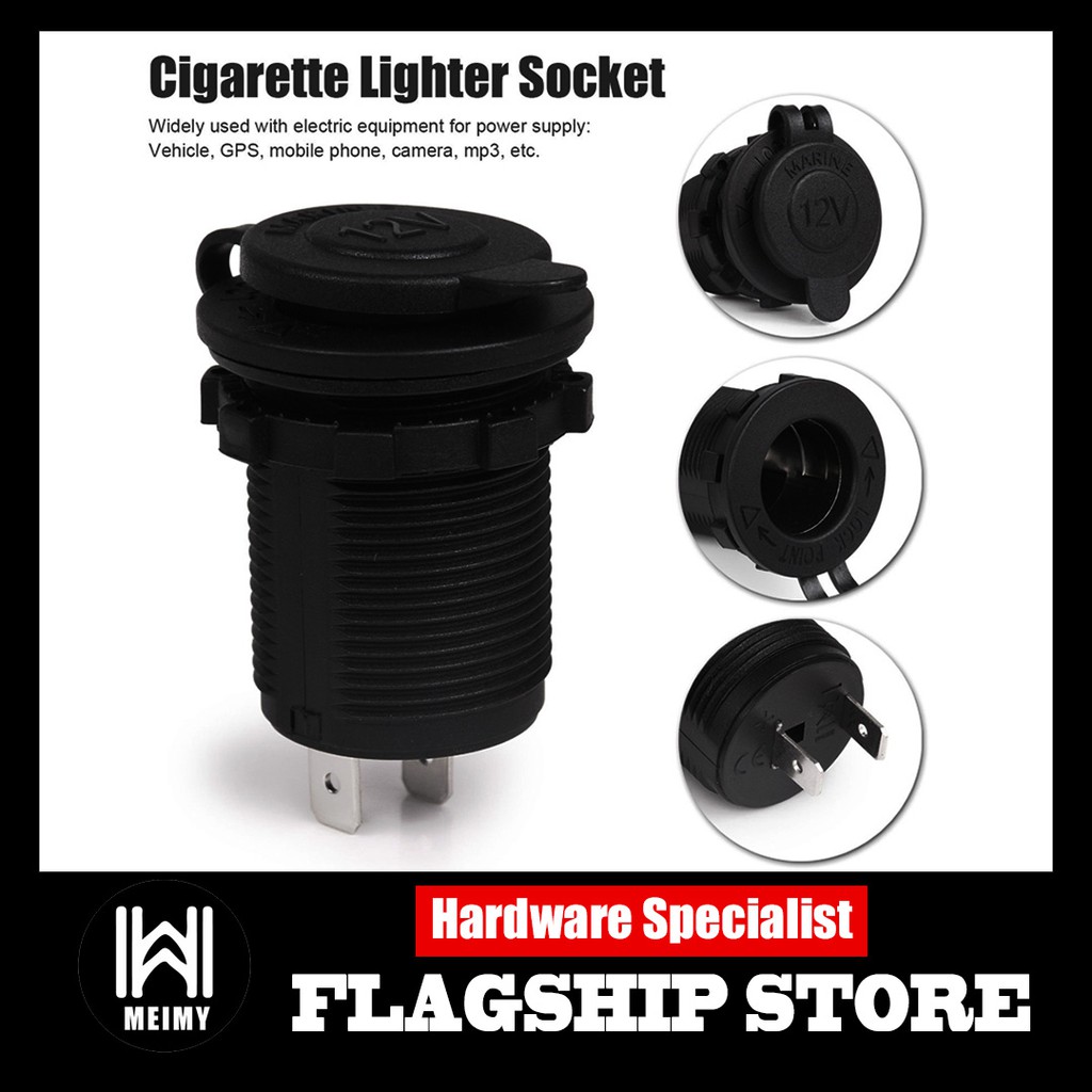 cigarette lighter socket for motorcycle