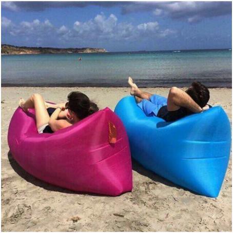 Inflatable Sleeping Banana Bed Folding Sofa and Bed Outdoor Camping Travel  HNJ | Shopee Philippines