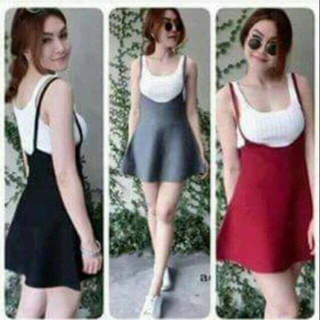 shopee jumper skirt