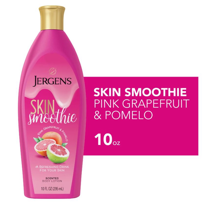 Jergens Skin Smoothie Pink Grapefruit & Pomelo Scented Body Lotion