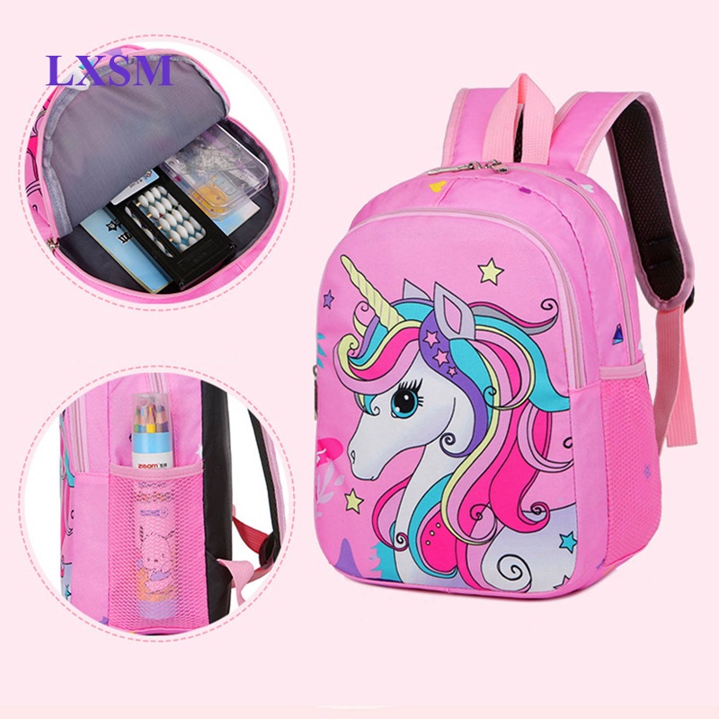 Kids Cartoon Bag Girl Unicorn School Bag School Girl Children's School