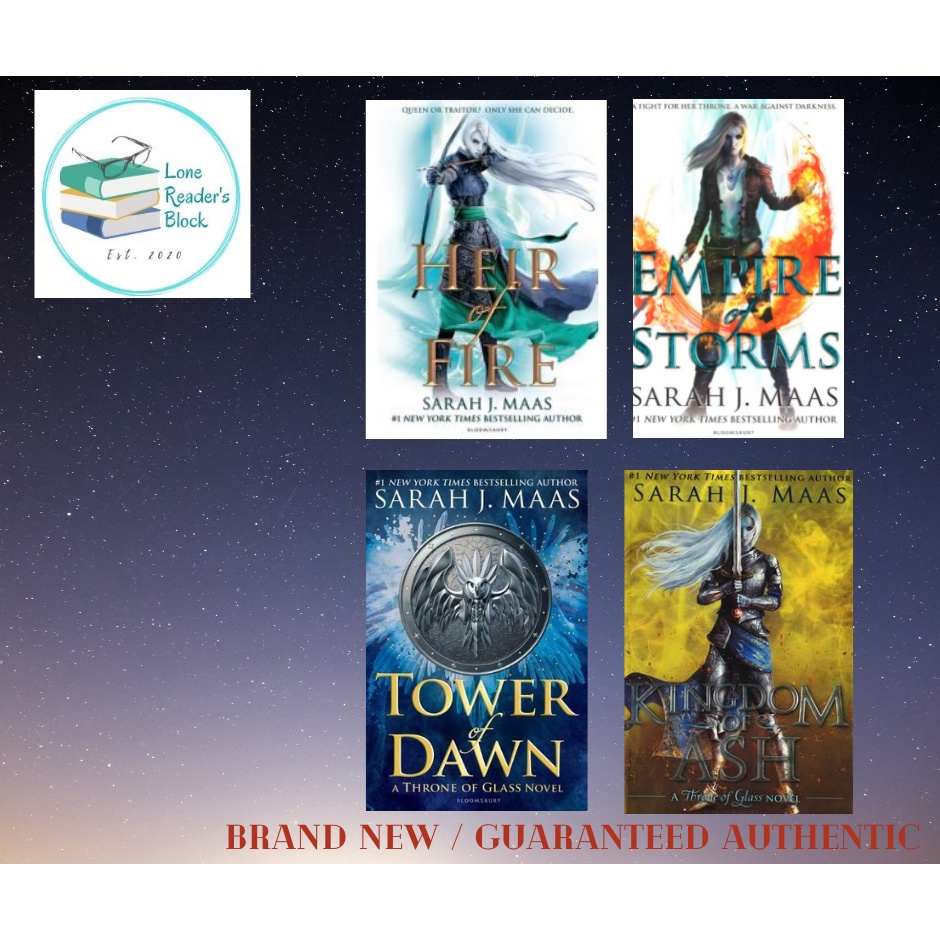 Sarah J Maas Books Brand New Shopee Philippines