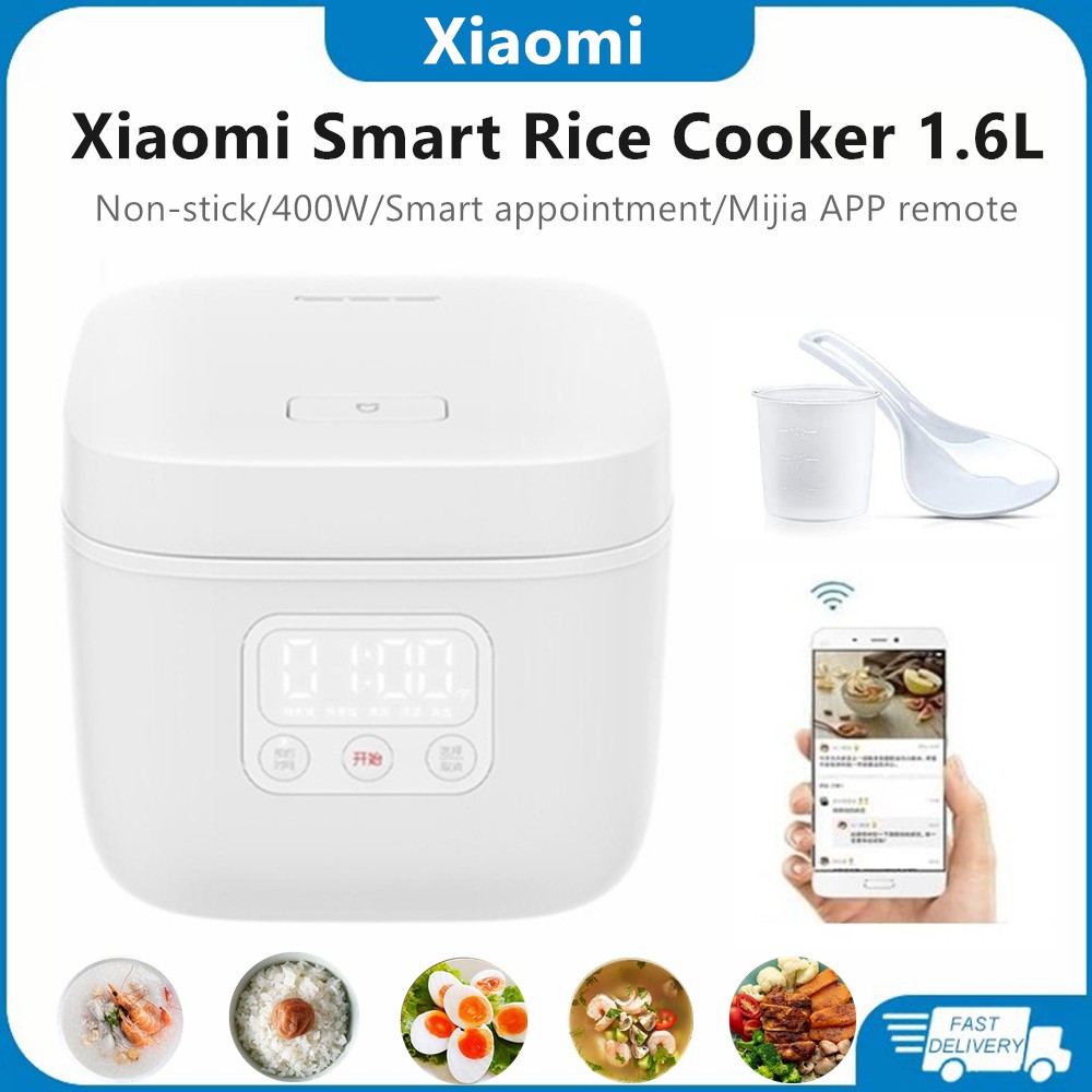 Xiaomi Home Rice Cooker Non Stick 1.6L 4L App Control Smart Cooking