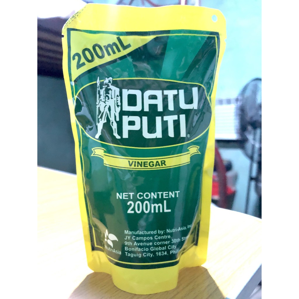 Datu Puti Vinegar White 200 Ml Shopee Philippines