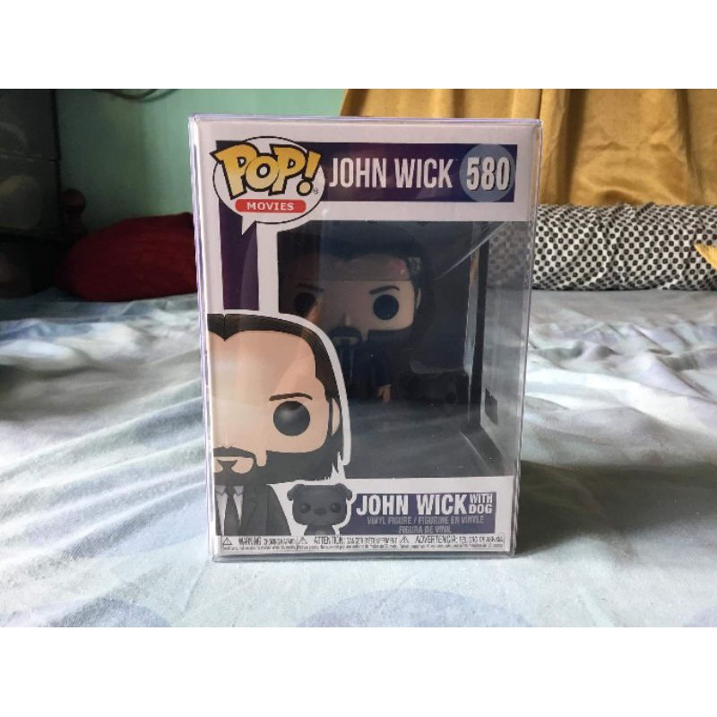john wick funko pop with dog