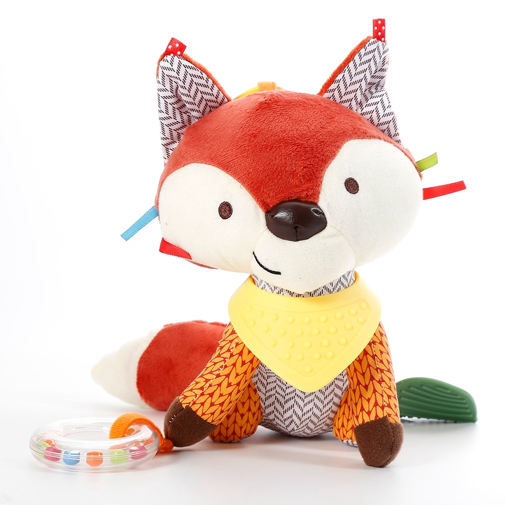 fox car seat toy