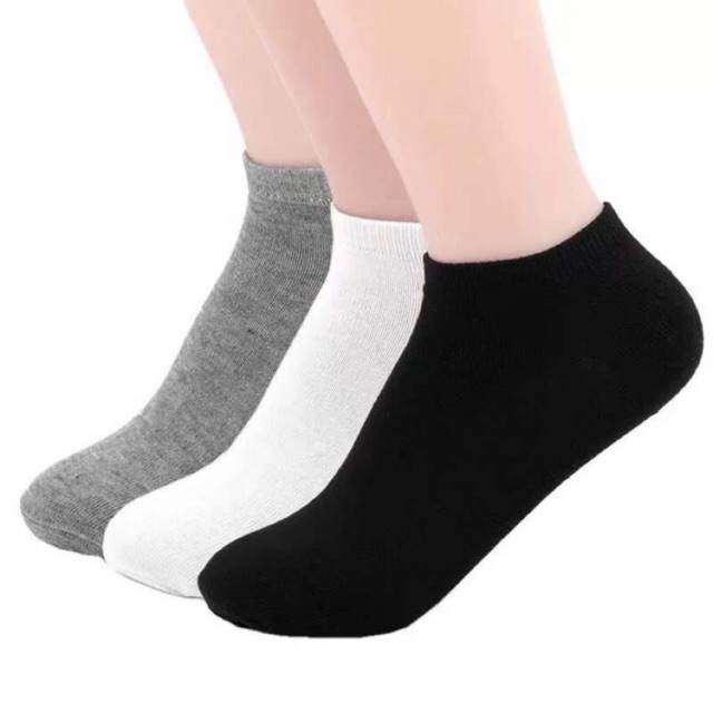 PinSan Plain Socks unisex free size | Shopee Philippines