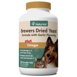 Naturvet Brewer's Dried Yeast w/ Omegas 500’s