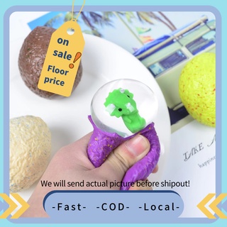 Novel Funny Dinosaur Egg Decompression Ball Relief Vent Toy Children Gift/E04051