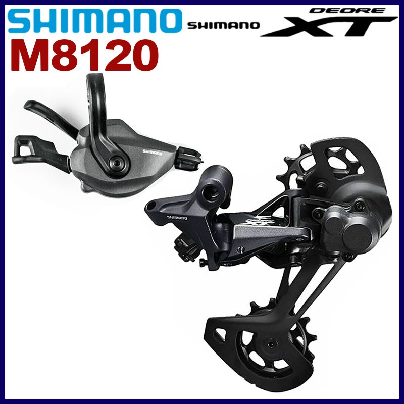 SHIMANO DEORE XT SL RD M8100 Shifter M8120 Rear Derailleur SGS 12 Speed ...