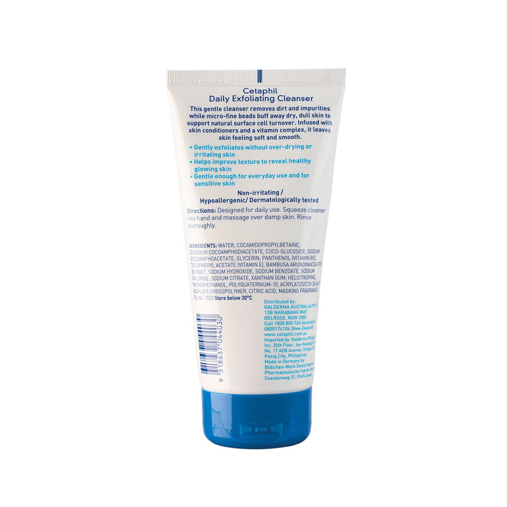 cetaphil exfoliating cleanser 178ml