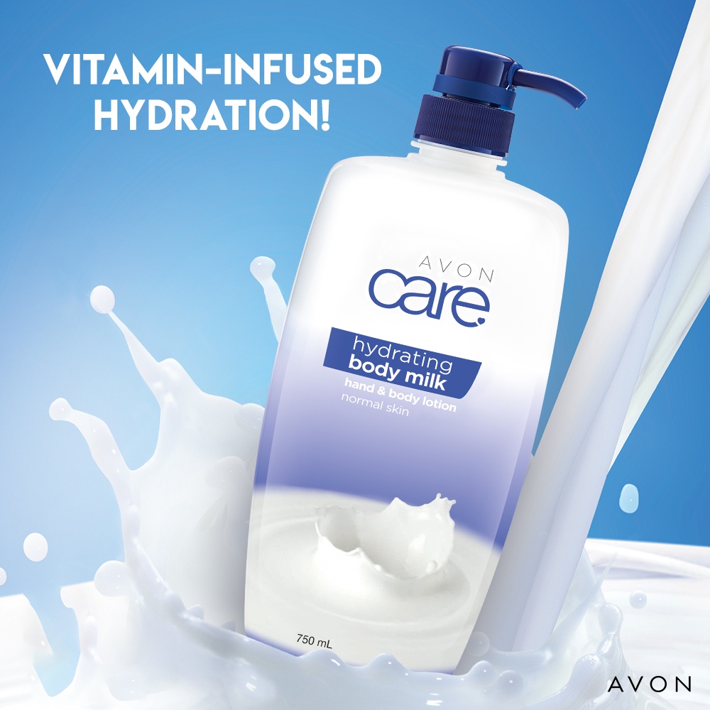 Avon Care Hydrating Body Milk Hand & Body Lotion 750ml Shopee Philippines