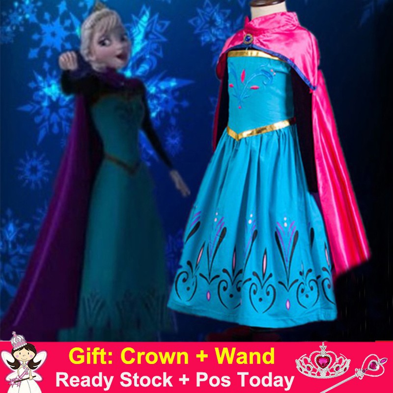 anna and elsa dresses for kids