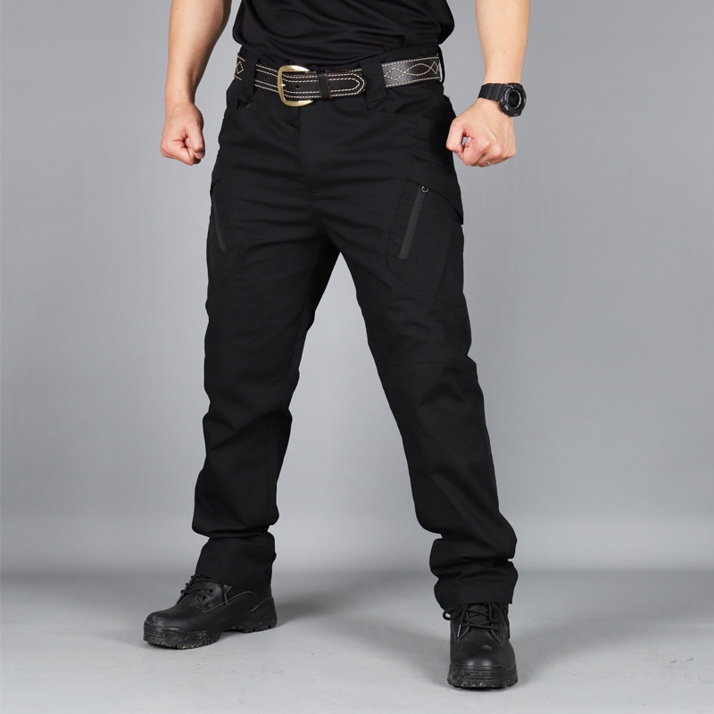 2020 Mens Military Tactical Pants Swat Trousers Multi-pockets Cargo ...