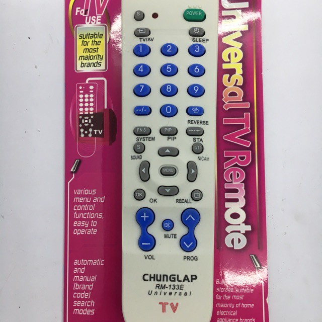 RM133 Chunglap UNIVERSAL REMOTE ubicaciondepersonas.cdmx.gob.mx