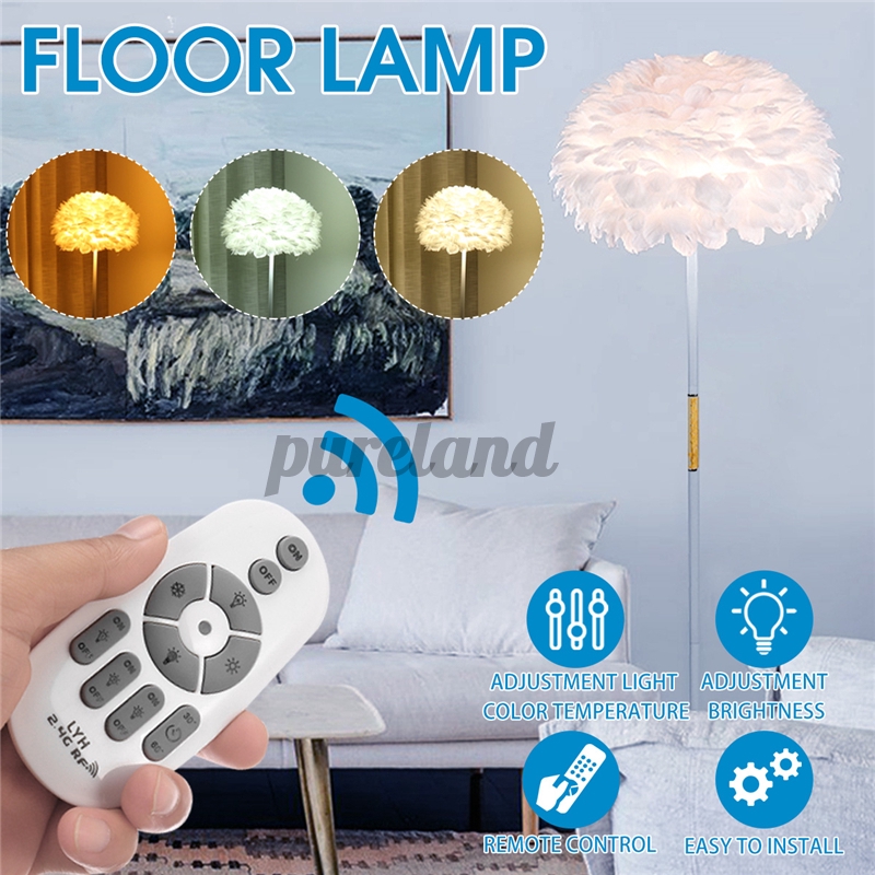 teal blue floor lamp