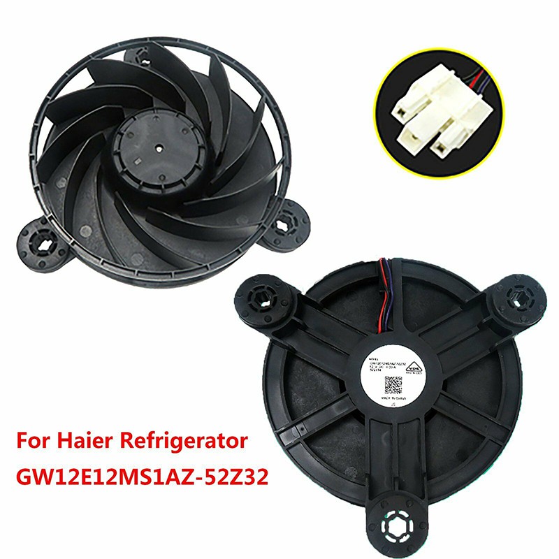 DC 12V Refrigerator Freezer Cooling Fan Motor for Haier GW12E12MS1AZ