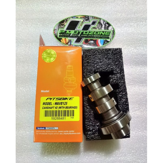 Camshaft Xrm 125/RS125 2 with bearing Version 2 Pitsbike Racing Parts