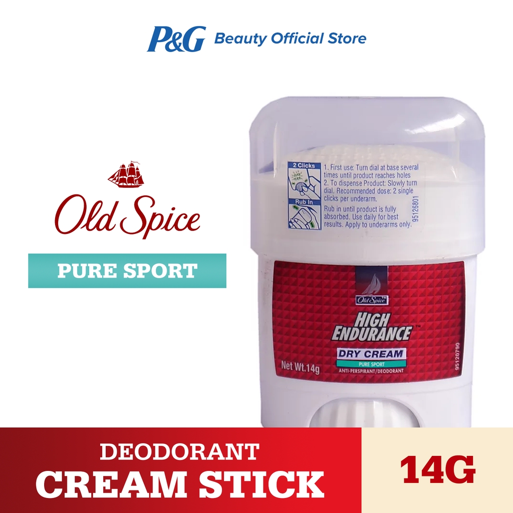 Old Spice Deodorant High EndurancePure Sport (14g) Shopee Philippines