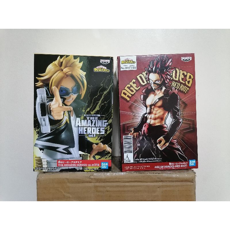 Banpresto Amazing Heroes Denki Kaminari Age Of Heroes Red Riot Eijiro Kirishima Misb Shopee Philippines