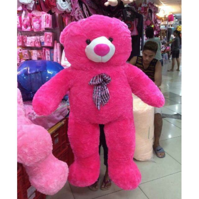pink teddy bear 5 feet