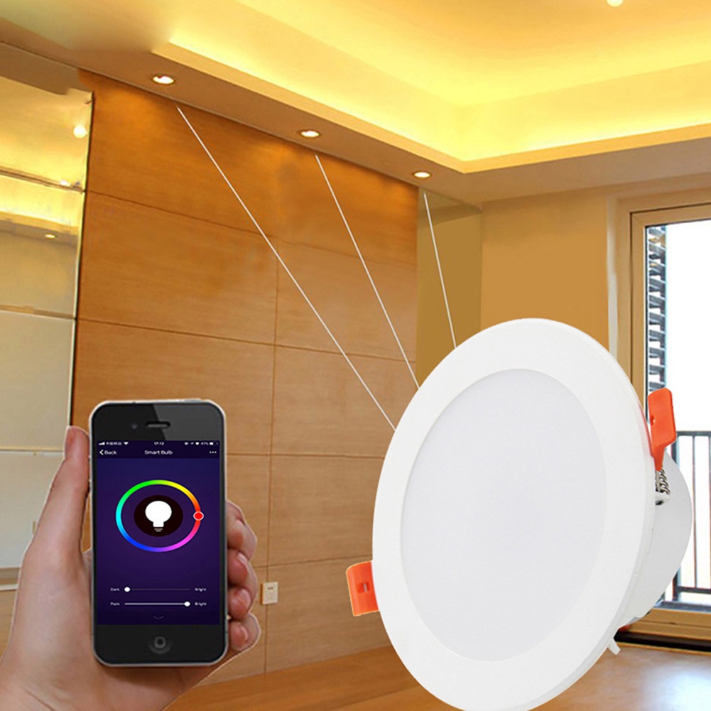 google assistant downlights