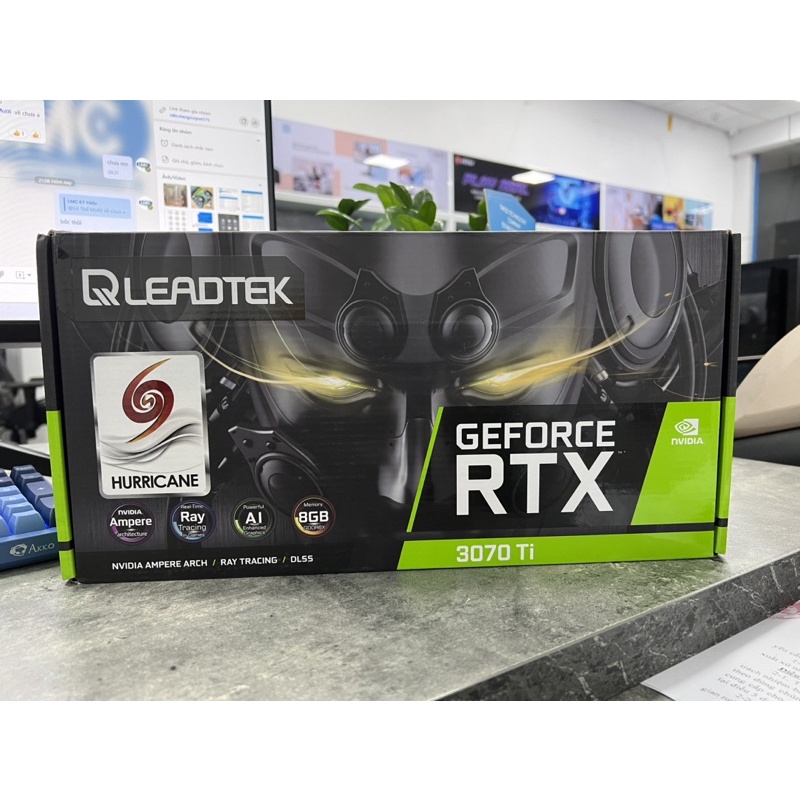 Vga Leadtek WinFast RTX 3070 Ti HURRICANE 8GB Gdr6X - Fullbox - BH 05. ...