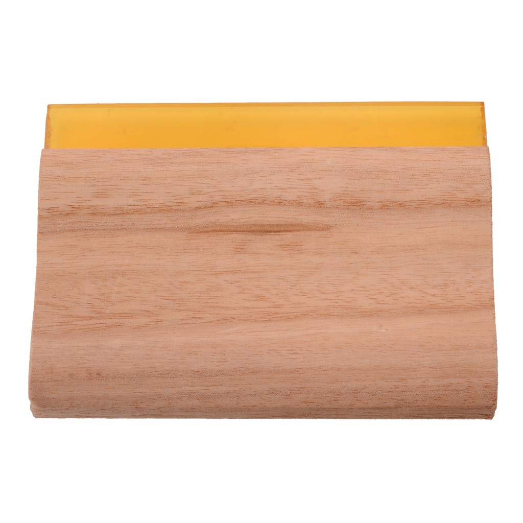 20cm Length 70durometer Silk Screen Printing Squeegee Wooden