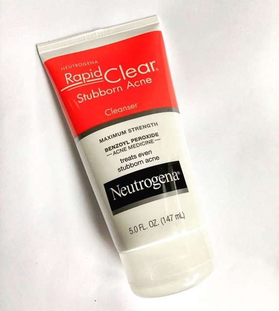 stubborn acne cleanser