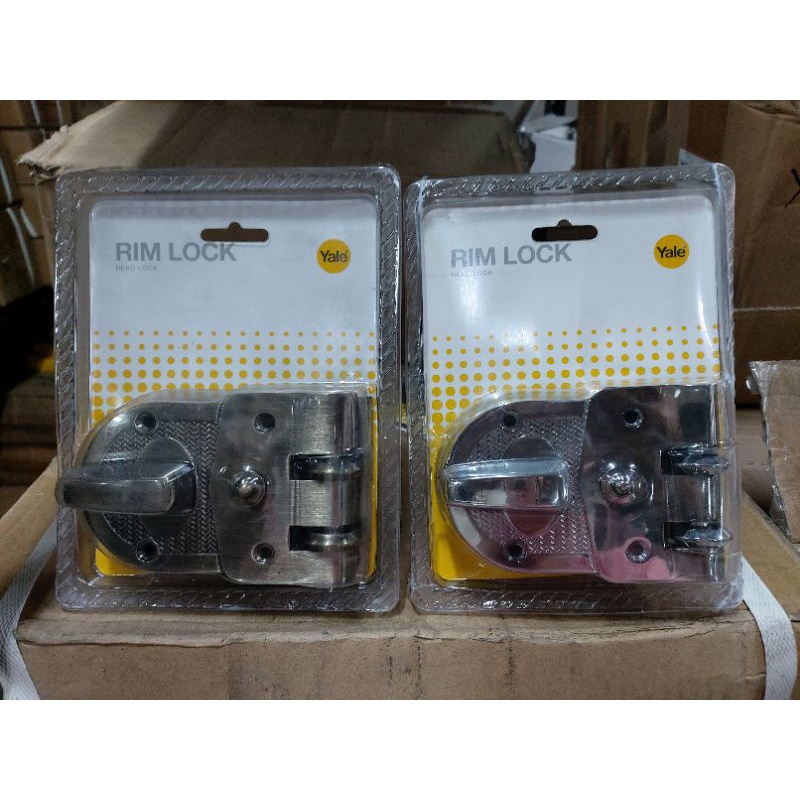 Yale Rim Lock for Sliding and Swing Doors V297 Shopee Philippines