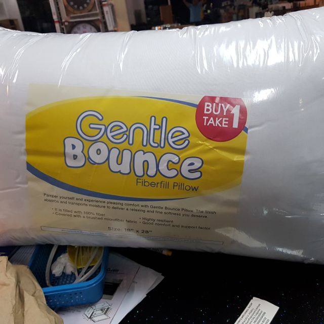 uratex gentle bounce fiberfill pillow