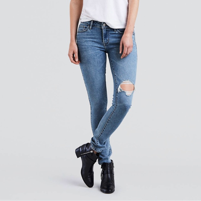 levi's 711 high waist skinny