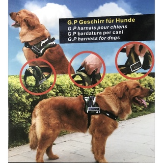 [COD] Dog Harness Vest Collar Padded For Medium Large Breeds No Choke No Pull Adjustable