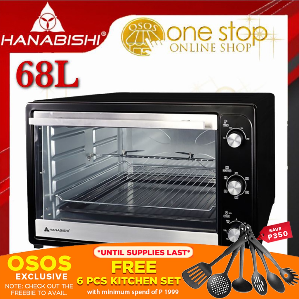 HANABISHI Original Electric Oven 68 Liters HEO68R HEO68R •OSOS