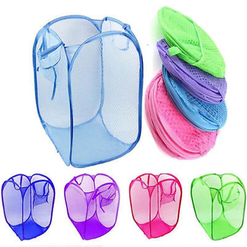 TTCFoldable Pop Up Mesh Washing Laundry Basket Bag Shopee Philippines