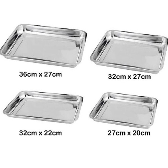 3PCS Stainless Food warmer/ Tray / Serving Plate Shopee Philippines