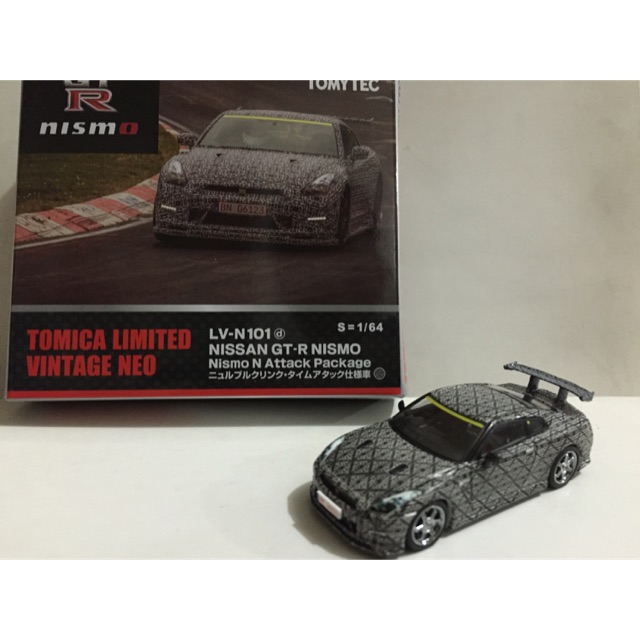 Tomica Limited Vintage Neo 101d Nissan Gt R Nismo N Package Test Car Shopee Philippines